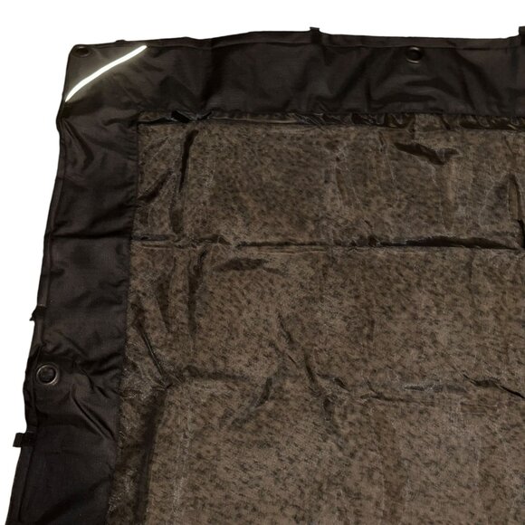 New Open FXW Dog Playpen Mesh Cover Top Black Fits 8 Panel 32" Height Visibility - Picture 2 of 12